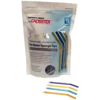 Crosstex - Sparkle A/W Syringe Tip Assorted 1500/Bg