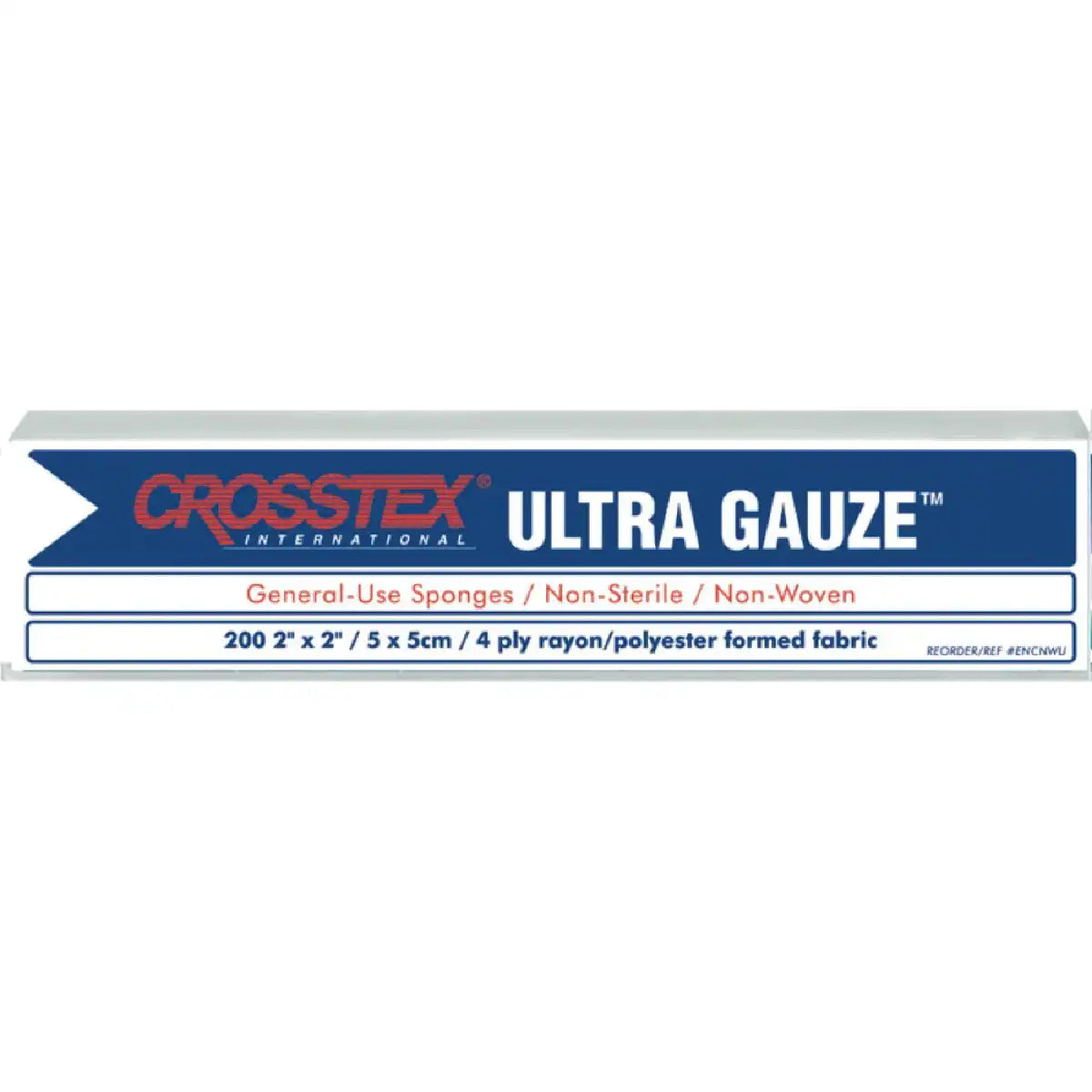 Crosstex - Ultra Gauze Non-Woven Sponges N/S 3x3 4ply 200/Sleeve
