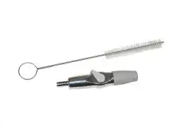Economy Saliva Ejector w/Threaded tip Plastic Lever