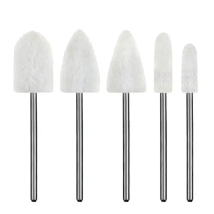 Dedeco - Acrylic Trimmers - White Assortment 5/Bx