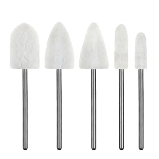 Dedeco - Acrylic Trimmers - White Assortment 5/Bx