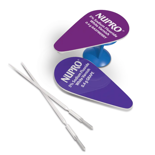 Nupro White Varnish .4gm 100/Pk Grape