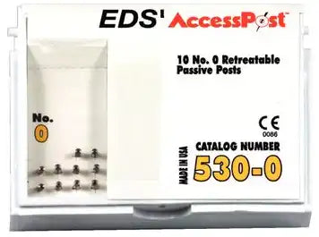 Accesspost Refill #0 Yellow 10/Bx