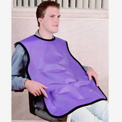 Lead-Free X-Ray Apron Adult w/o Collar Electric-Blue