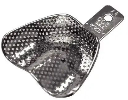 Coe Metal Denture Tray #A4 Perf Dep