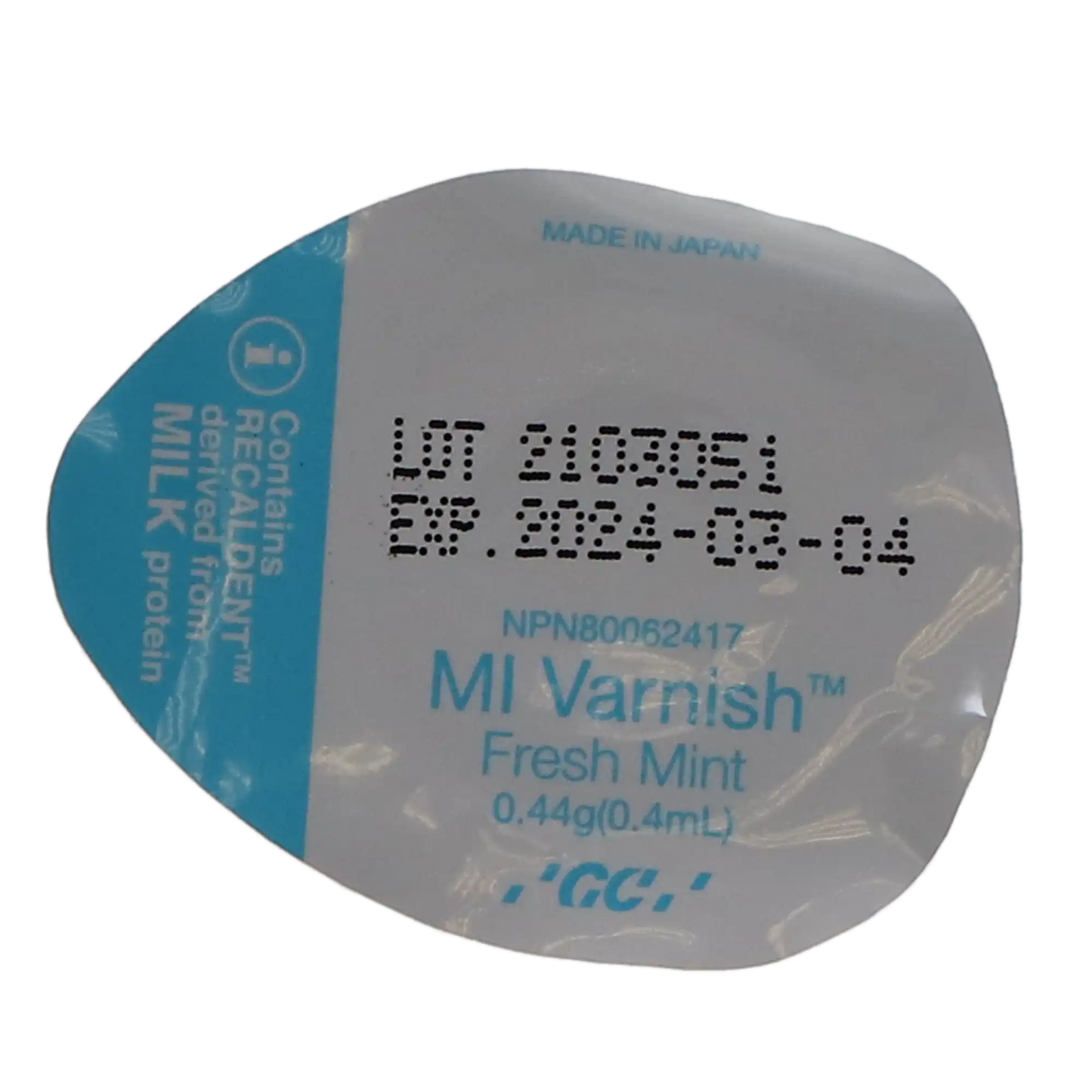 MI Varnish Fresh Mint .40mlx50/Pk