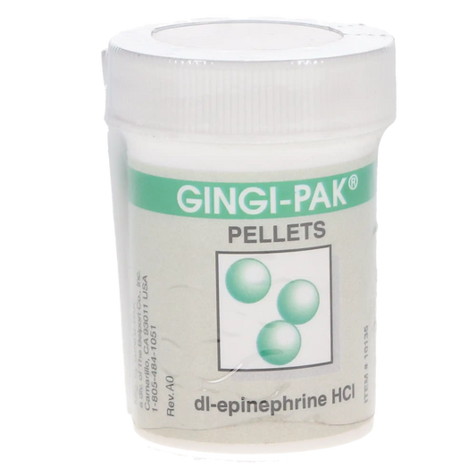 Gingi-Pak - Pellets w/Epi 500/Bx