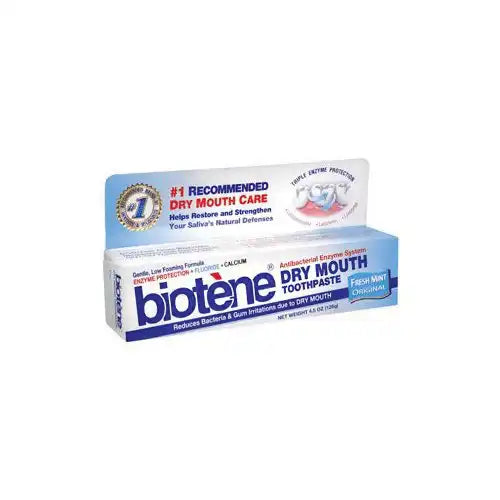 Biot?ne Toothpaste, Fresh Mint Original, Gentle Formula, 4.3 oz. tube, 6/pkg, 2 pkg/cs (12 tubes total)
