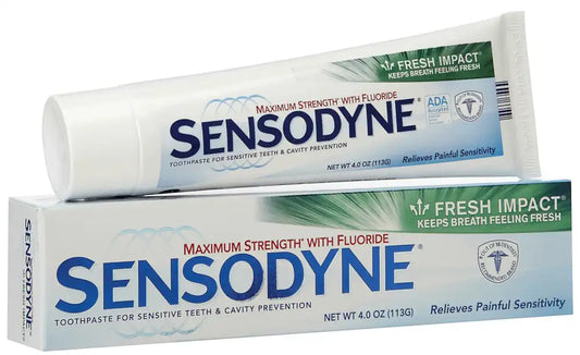 Sensodyne? Extra Whitening Toothpaste, 4 oz. tube, 12/cs