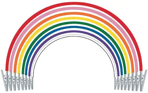 Super Bib Clips Assortment 5/Pk