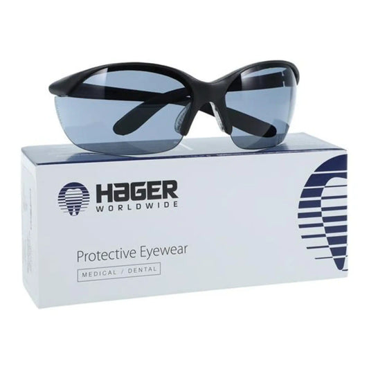 Hager - Vapor Ii Black Frame/Tinted Lens Ultra Lite