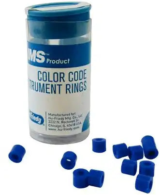 Hu-Friedy - Color Code Instrument Rings Regular 50/Pk Blue