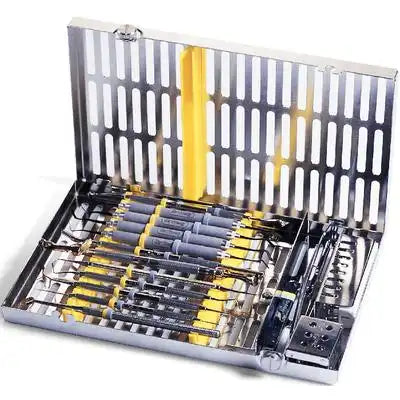 Hu-Friedy - IMS Cassette Signa-Stat 12 Instruments, yellow