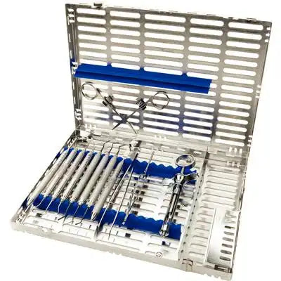 Hu-Friedy - IMS Cassette Signature 16 Instruments, blue
