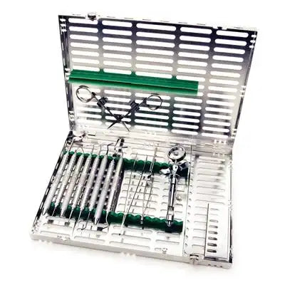 Hu-Friedy - IMS Signature Series Large 11" Cassette 16-Instrument Green