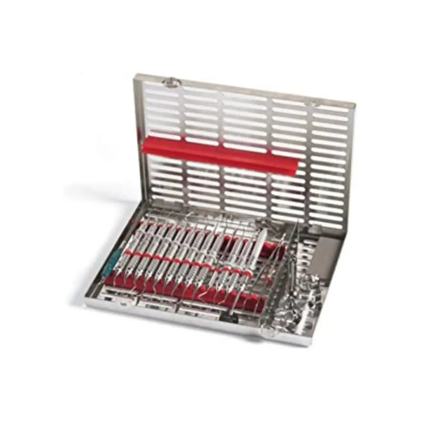 Hu-Friedy - IMS Cassette Signature 8 Instruments, red