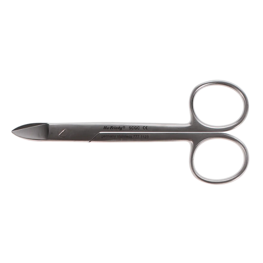 Hu-Friedy - Scissors Crown & Gold Curved