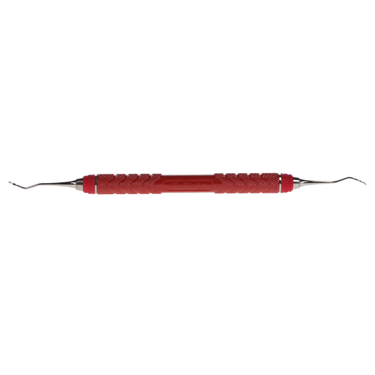 Hu-Friedy - Sickle Scaler DE 204SD #8 Handle Red