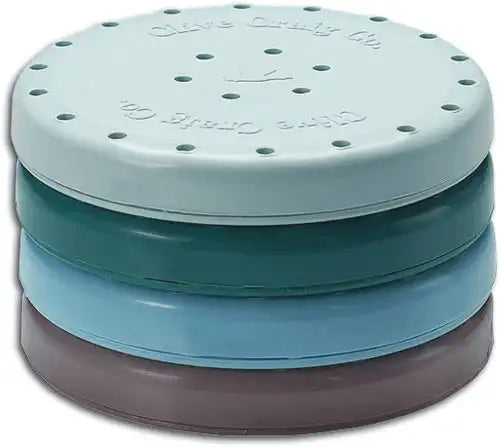 Dux - Bur Block Magnetic 8 Hole Round Beige