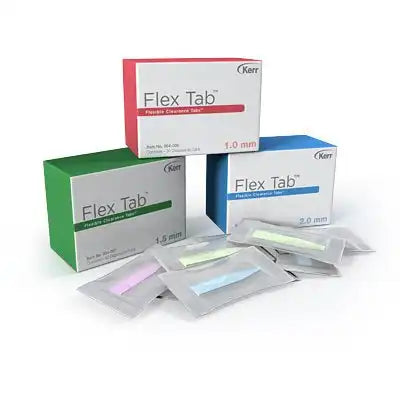 Flexible Clearance Tabs Green 1.5mm 30/Pk