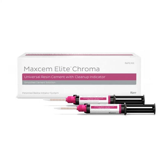 Maxcem Elite Chroma Refill 2/Pk White