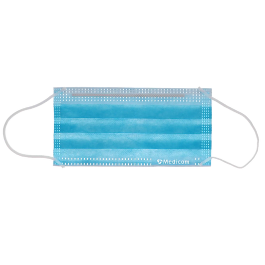 Medicom - Safe Mask Series Level 3 Ocean Surf 50/Bx