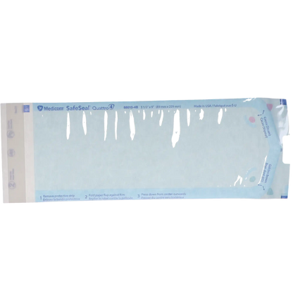 Medicom - SafeSeal Quattro Pouch Bulk 3.5x9 500/Bx