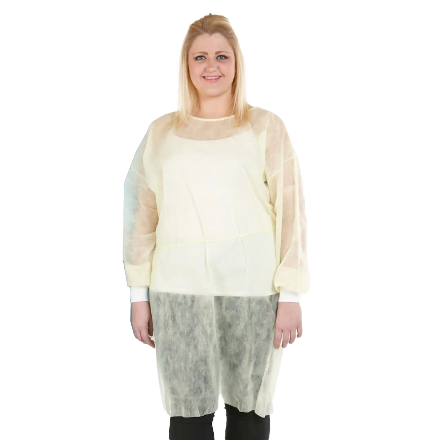 Medicom - SafeWear Form-Fit Isolation Gown Yellow Regular 12/Pk