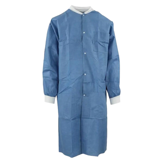 Medicom - SafeWear Hi-Perform Lab Coat Deep Blue 3XL 12/Pk