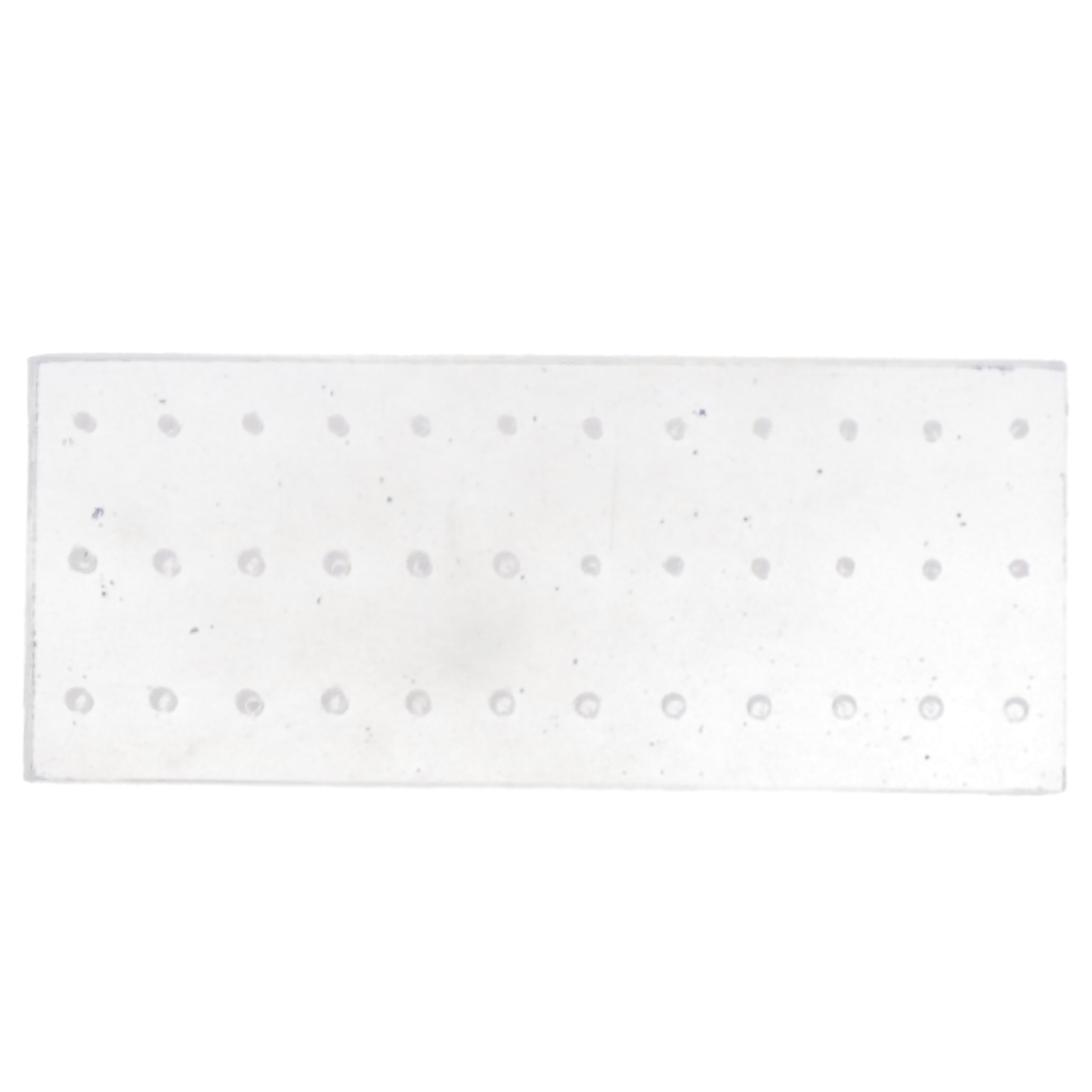 Bur Block 36 Hole FG/RA Clear Plexiglass.