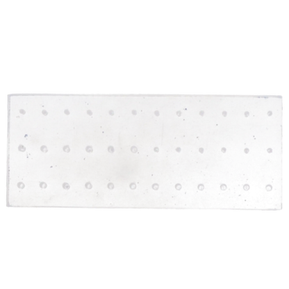 Bur Block 36 Hole FG/RA Clear Plexiglass.