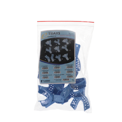 Plasdent - Excellent II Impression Trays 12/Bg #6 SL