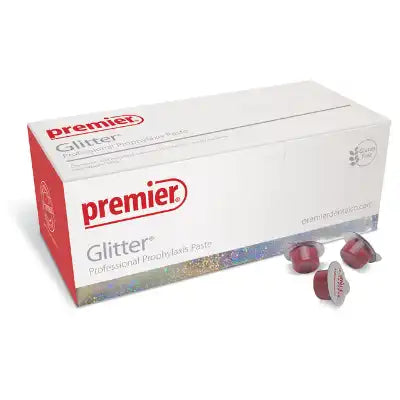 Premier - Glitter Prophy Paste Fine Bubblegum 200/Bx
