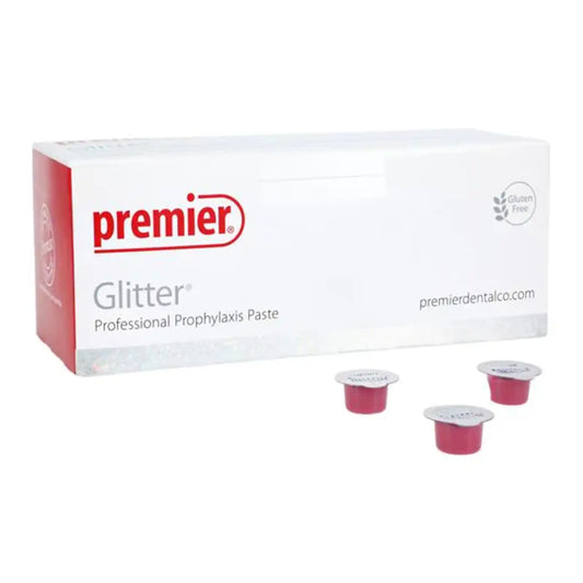 Premier - Glitter Prophy Paste Medium Cherry 200/Bx