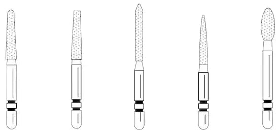Premier - Two Striper Diamond Crown Assortment  5/Pk