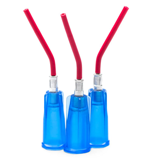 Dropper Tips 22g x 1/2" Dark Blue 15/Pk