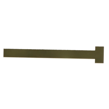 Bands, ?T? Type Brass  .002?/.05Mm Thick (Box Of 100) Straight - Narrow (5/32?)