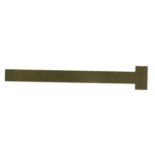 Bands, ?T? Type Brass  .002?/.05Mm Thick (Box Of 100) Straight - Narrow (5/32?)
