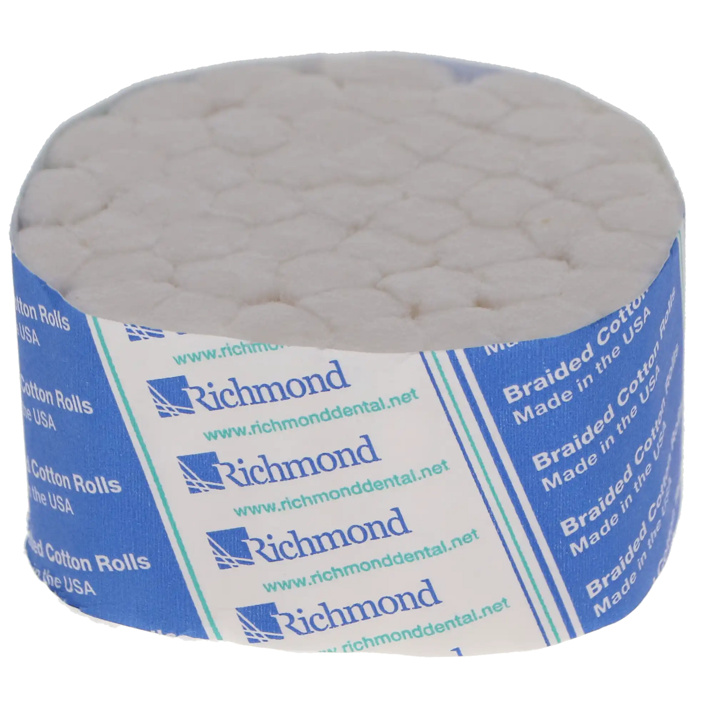 Richmond - Cotton Rolls Braided 1.5" x 3/8" Medium Sterile 2000/Bx