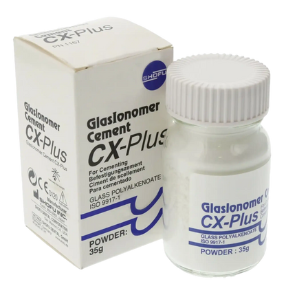 GlasIonomer CX-Plus Cement Powder 35 Gm/Ea