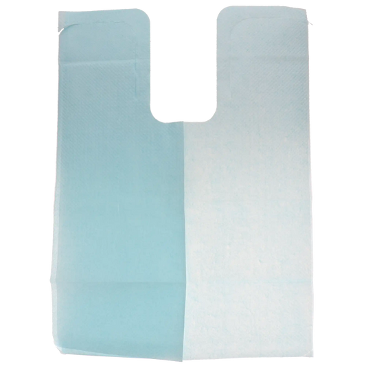 Tidi - Chainless Bib 18''x25'' Blue 250/Cs