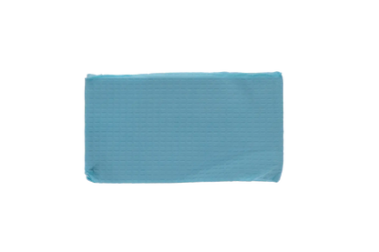 Tidi - Contour Neck Bib 17x18 2 Ply Blue 500/Cs
