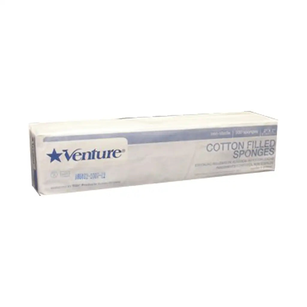 Tidi - Venture Cotton-Filled Gauze Sponges 2x2 Non-Sterile 5000/Case *Discontinued