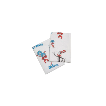 Tidi - Bib 13"'x18'' 2+1 Ply 500/Cs Cat in the Hat **Discontinued