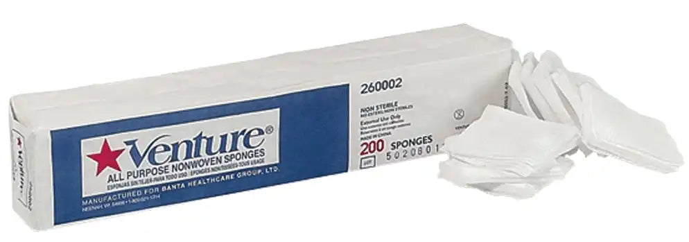 Tidi - Venture Non-woven Sponges N/S 2x2 4-Ply 5000/Case *Discontinued