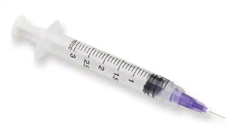 Pre-Tip Syringes w/Vista-Probe Tips 3cc 30ga 100/Bx
