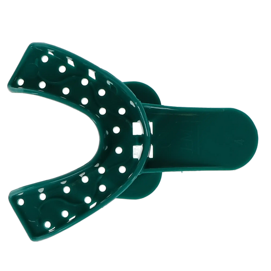 Vista - Plastic Impression Tray #4 Med/Lower 12/Pk