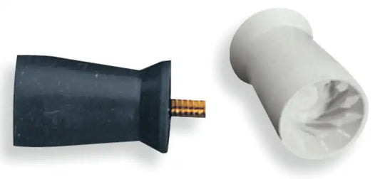 Young - Turbo Prophy Cups Screw Type Soft Gray 144/Pk