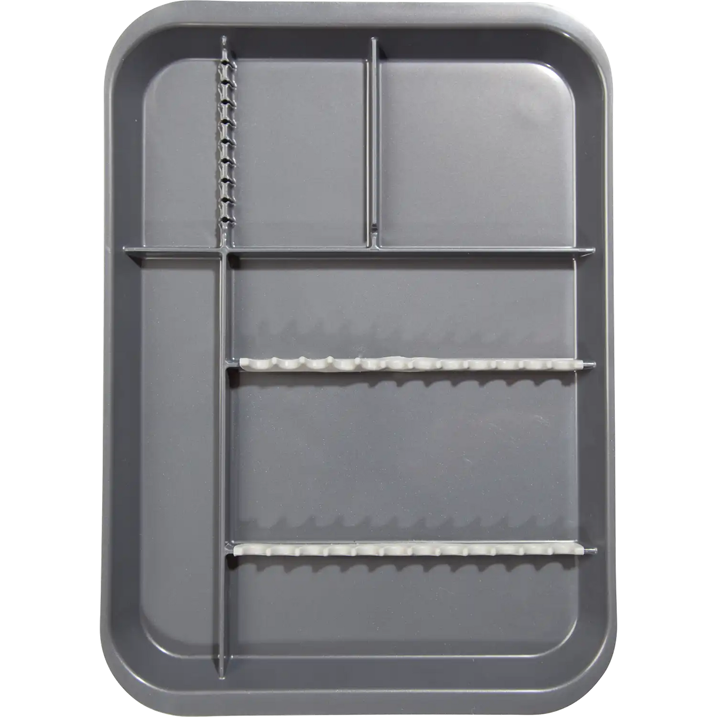 Zirc - B-Lok Divided Tray Gray
