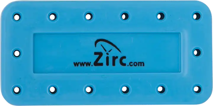 Zirc - Bur Block 14 Hole Vibrant Blue